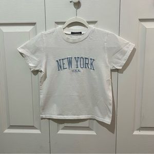 Brandy Melville “NEW YORK U.S.A.” Tee, XS-S